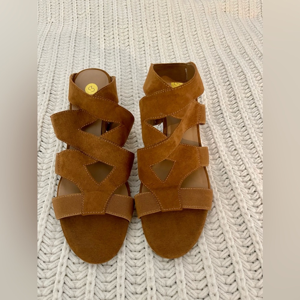 Dress Barn | Women’s Size 8 Suede Strappy Heels (NWT)